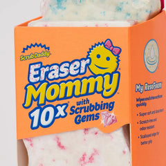 Scrub Daddy Eraser Mommy 10x with Scrubbing Gems